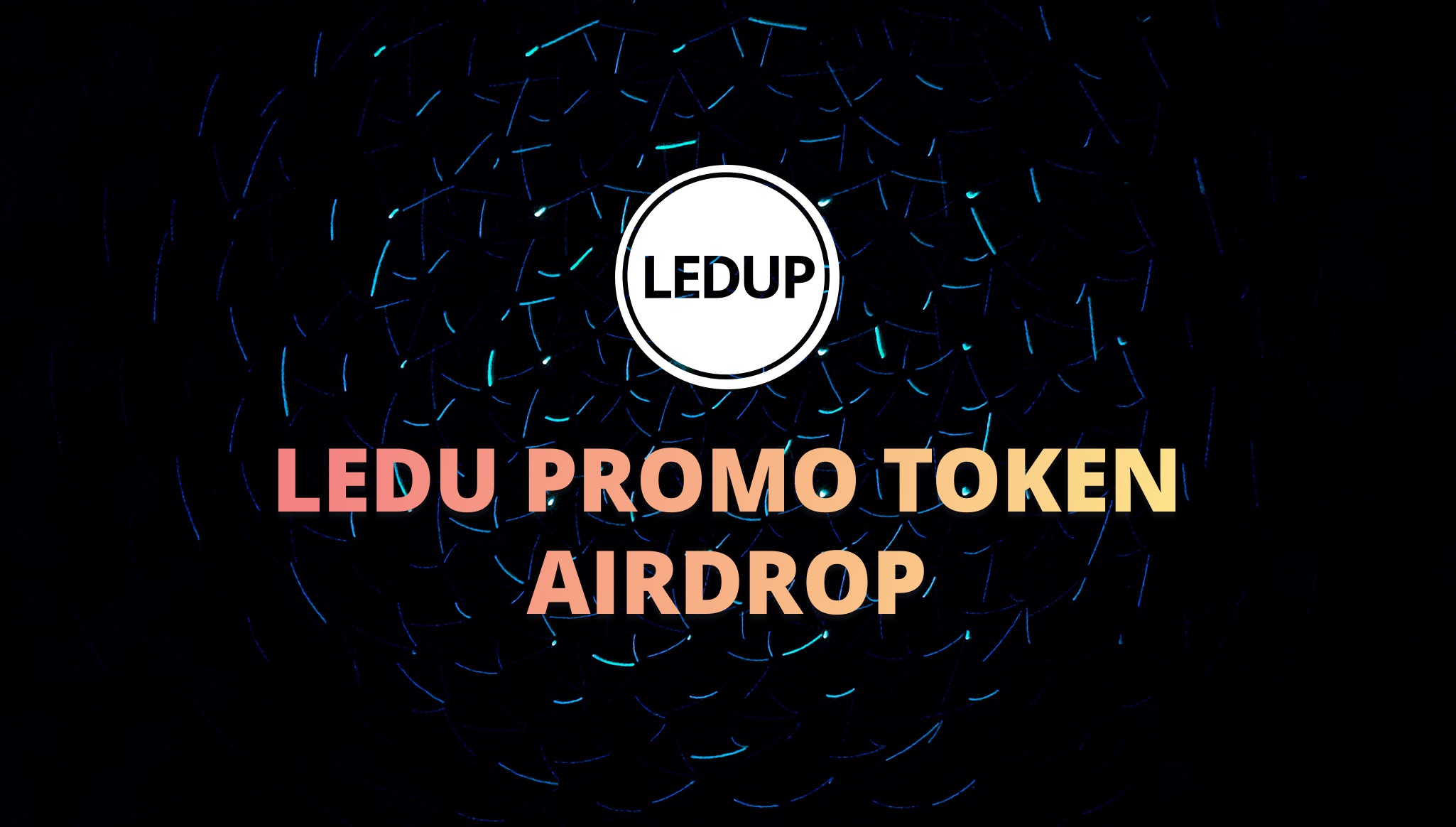  ledu ecosystem promo education tokens token airdrop 