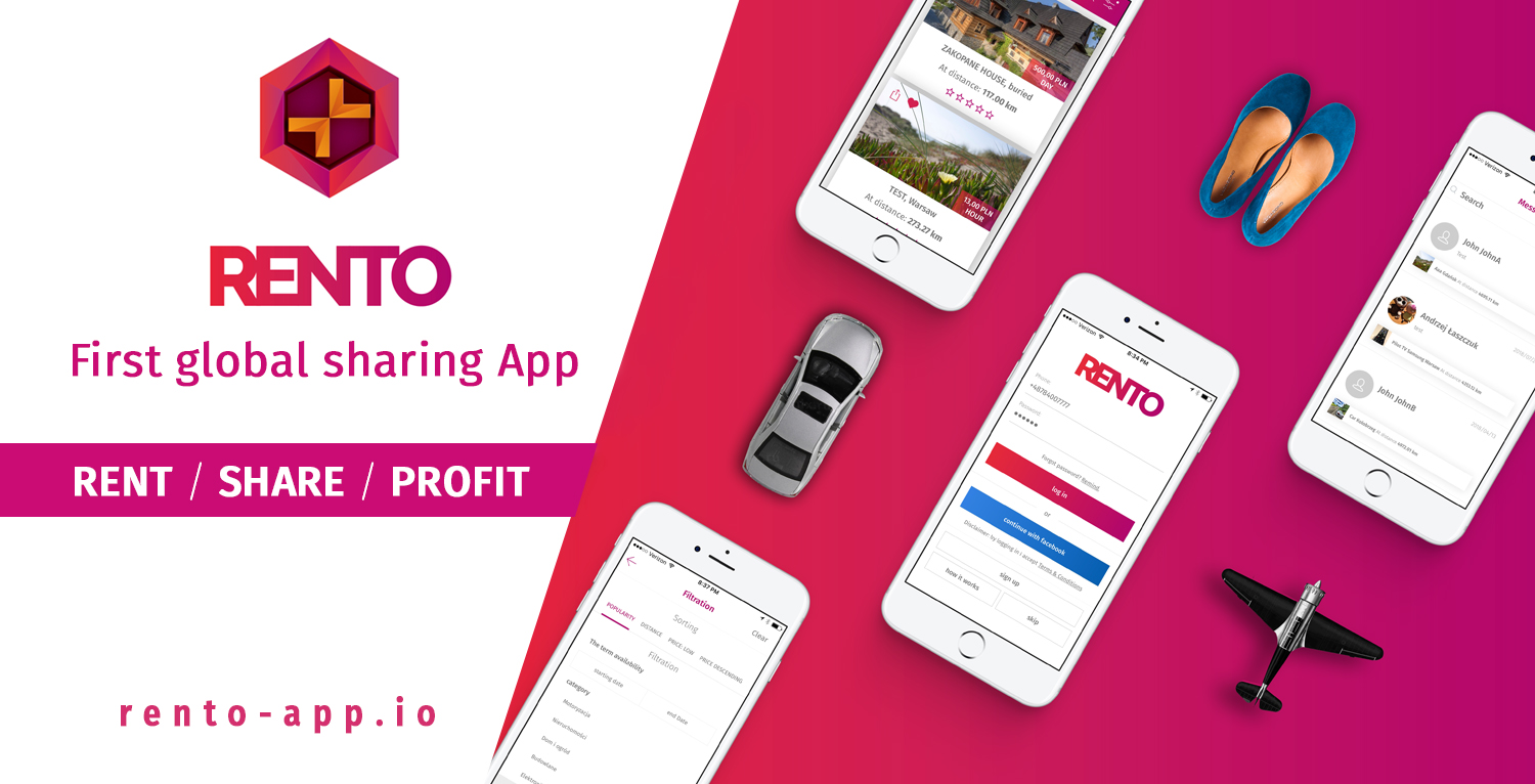 Rento  Rent, Share, Profit  Everything You Want