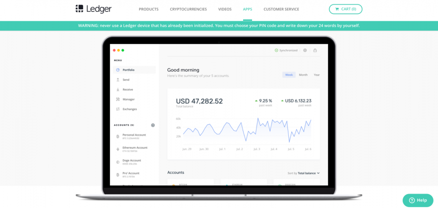 ledger live desktop update