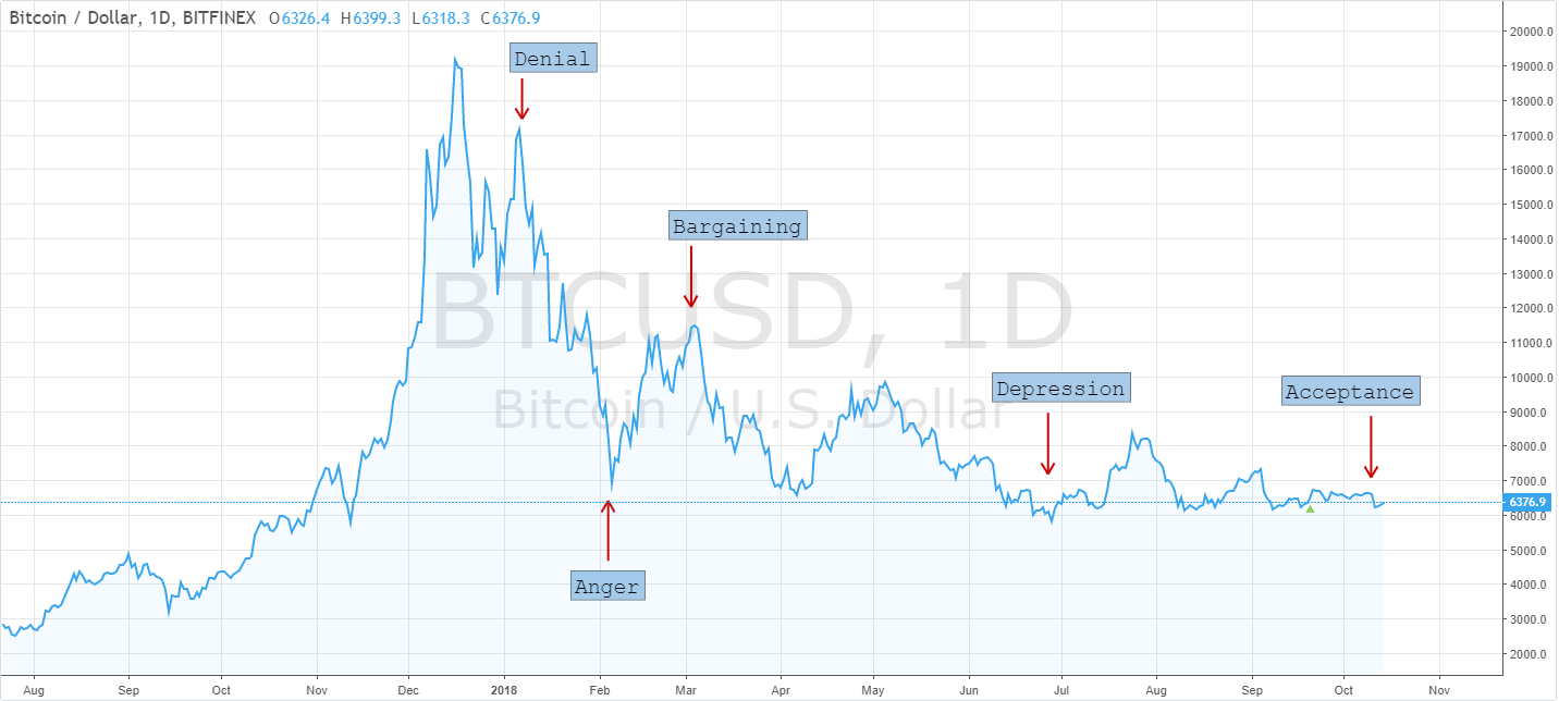 5 stages of a bear market chart