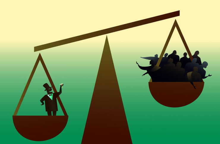 distribution of wealth