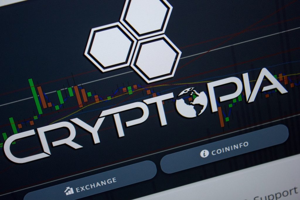 btc shows up but not available in cryptopia