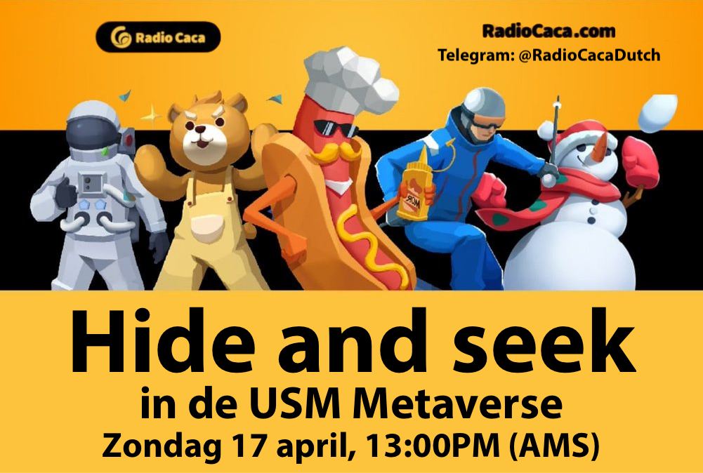 hide and seek radio caca usm metaverse