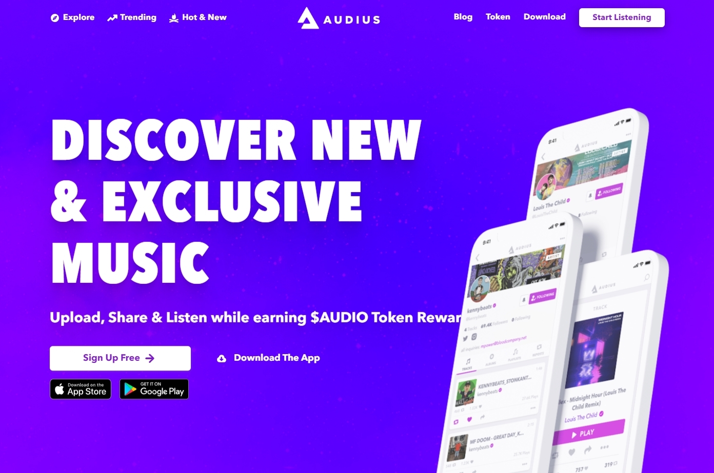 audius web3 สตรีมมิ่งโปรโตคอล