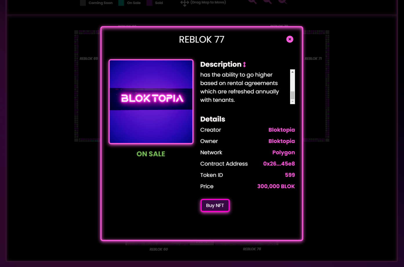 bloktopia REBLOK виртуелен недвижен имот