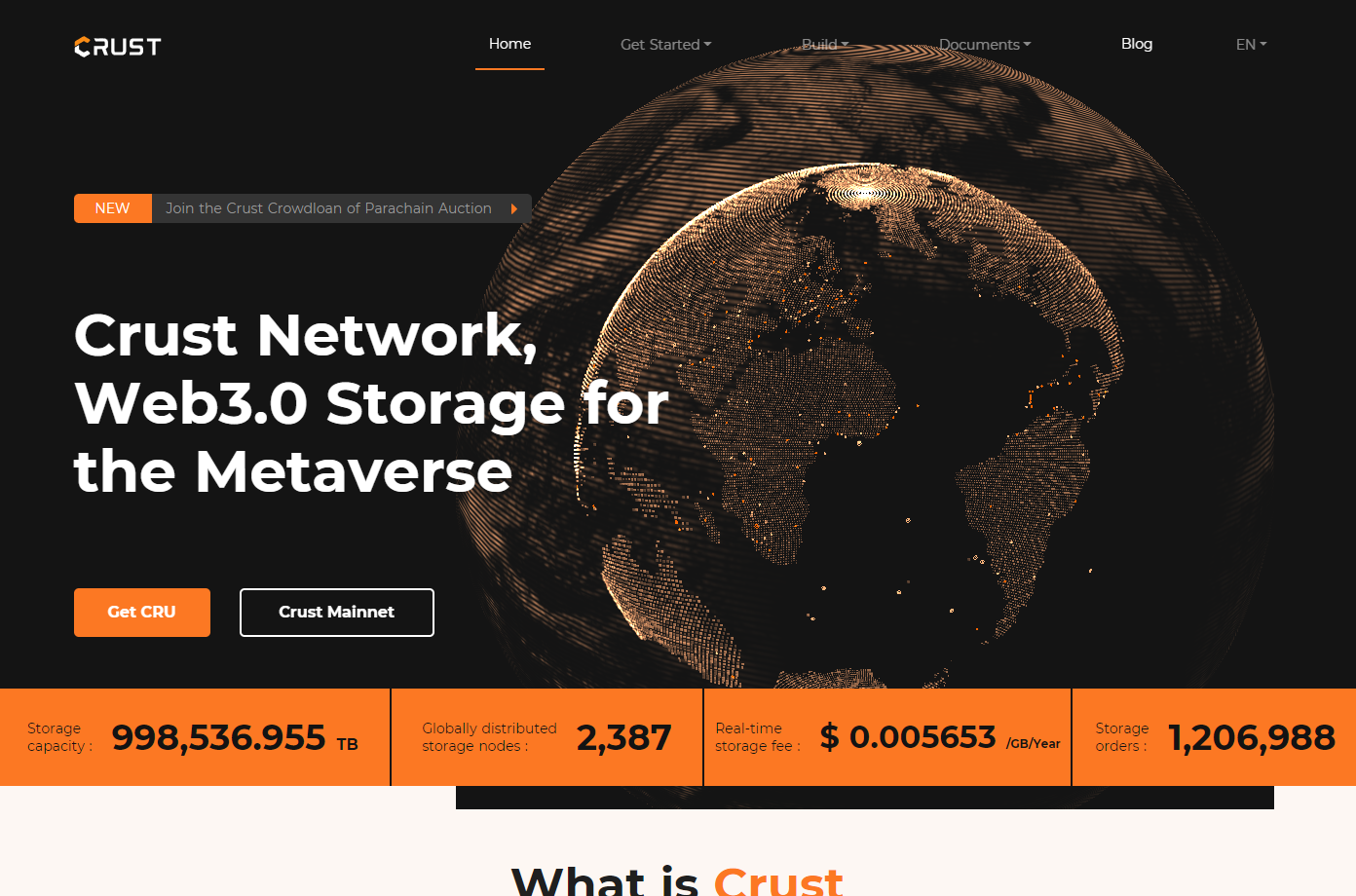 crust network cru elrond токен