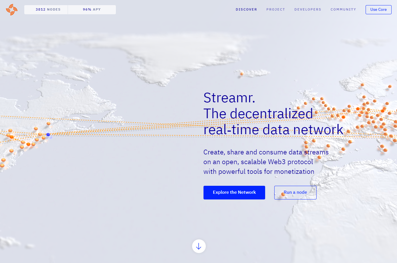 streamr decentralized cloud computing network