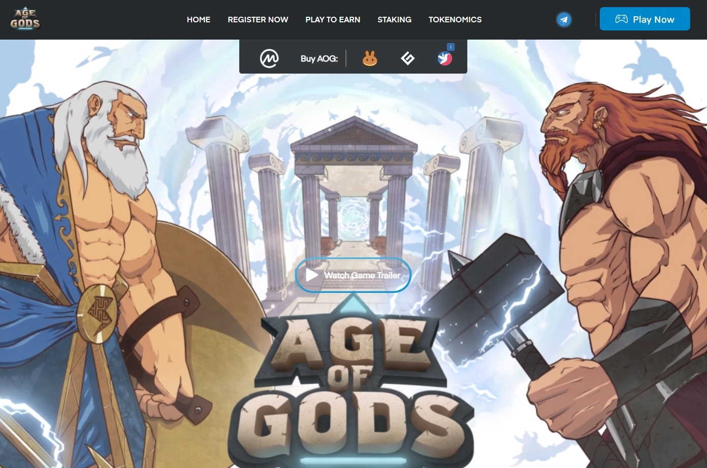 age of gods aog token