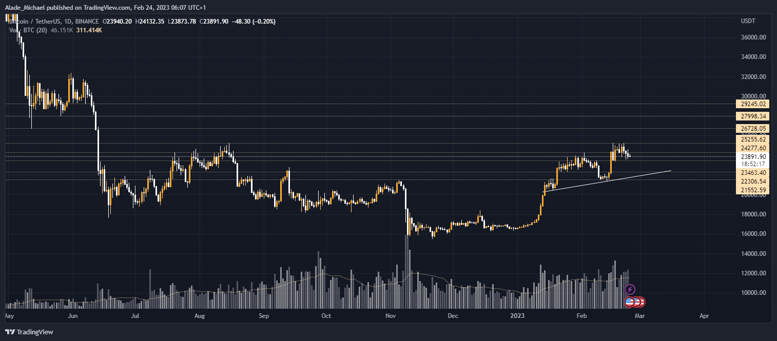 Bitcoin бағасын талдау