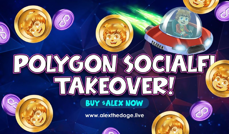 Crypto News: Polygon drop 3.9% in 24hrs, Community rely on Alex The Doge (ALEX) to gain better positioning