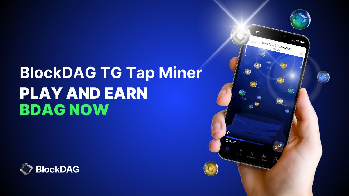 BlockDAG’s P2E TG Miner competes against Dogs Mini App and Battle Bulls