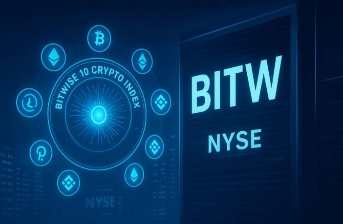 Bitwise 10暗号資産インデックスETFがNYSE Arcaに上場、暗号資産インデックス化の大幅な拡大を示す