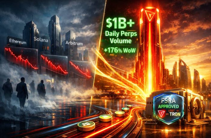 On-chain Perps Cool Across Markets, But TRON Breaks The Trend