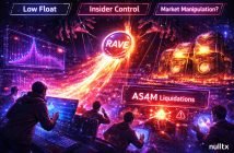 RAVE Under Scrutiny: $28B Valuation Explosion, Insider Tight Grip Accusations, & $43M Liquidation Aftermath