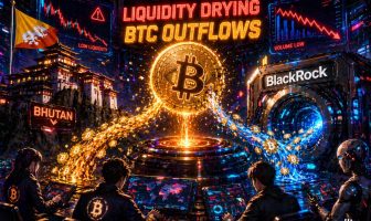 Bhutan Speeds Up Bitcoin Liquidation With BlackRock Customers Leaving Their Positions As Market Liquidity Dries Up