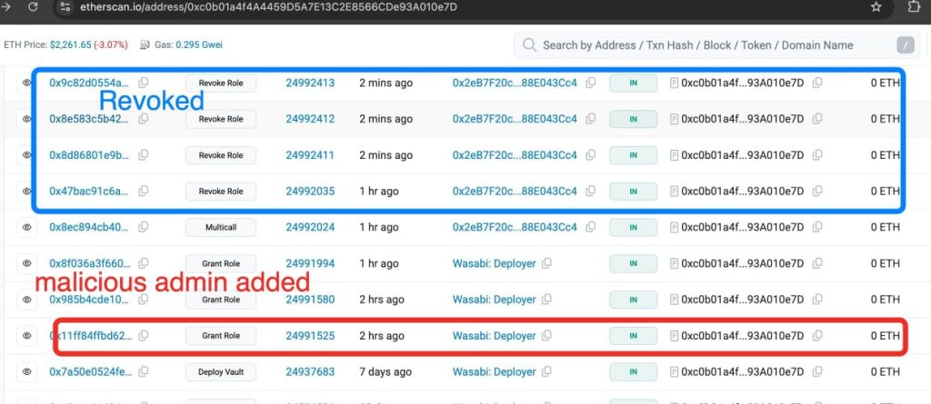 Wasabi Protocol Exploit Drains $5.5M Across Four Chains As Compromised Admin Key Exposes Critical Security Flaw