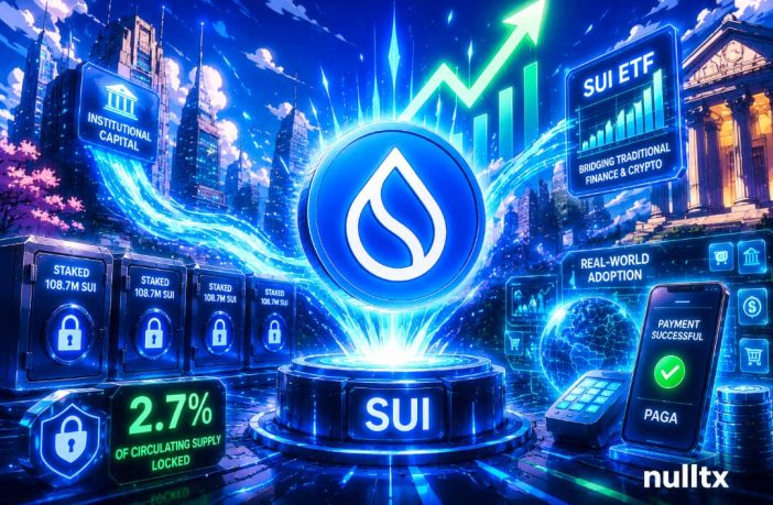 SUI Surges 19% as Institutional Staking and Real-World Adoption Increases