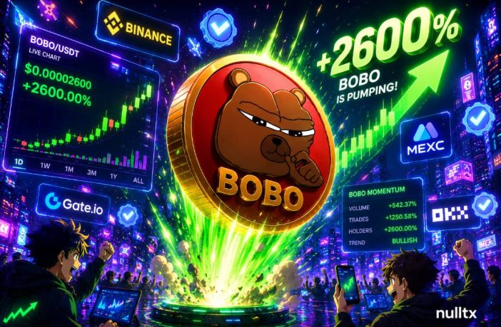 BOBO Memecoin Explodes Over 2,600% in a Week as Market Revival Sparks Speculation