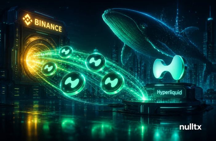 Whale Transfers $40M From Binance To Hyperliquid To Accumulate HYPE